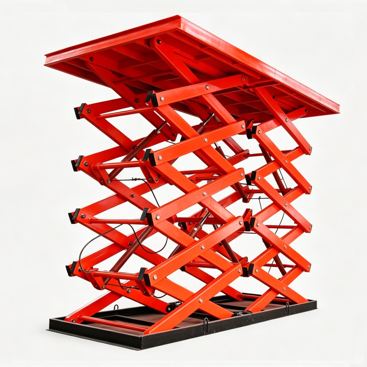 益阳沅江南洞庭芦苇场重型固定升降机